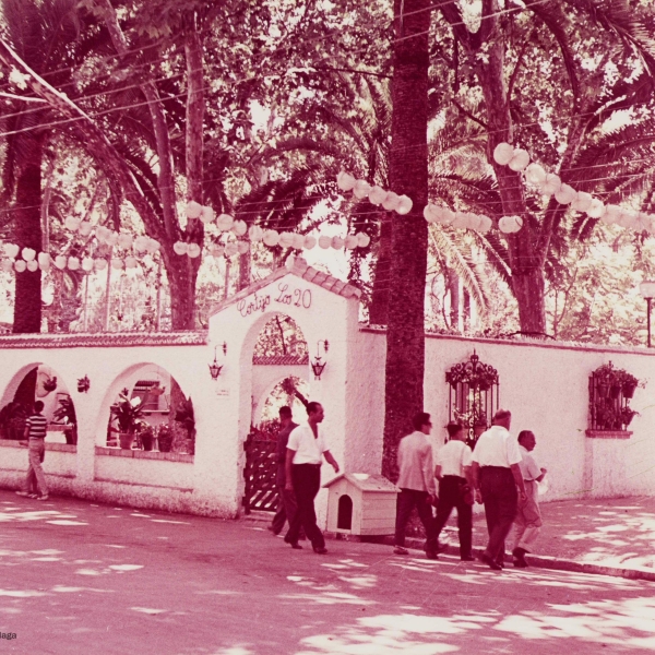 Cortijo los 20 - Feria en el Paseo de Parque 1961