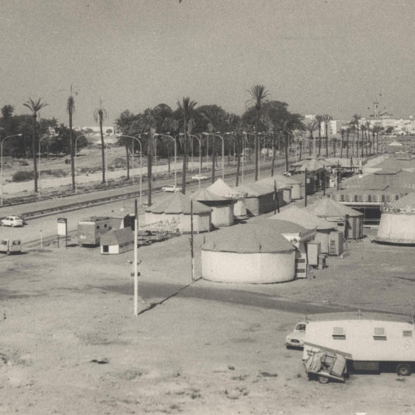 Feria en Polígono Alameda (Avda.Andalucía) 1969