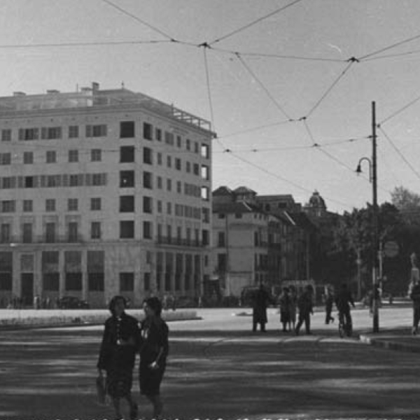 Plaza de la Marina, años 40