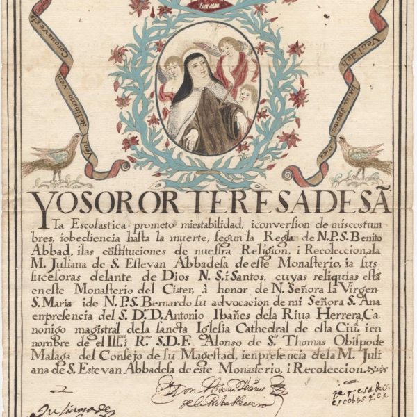 [GALERIA]Cartas de profesión