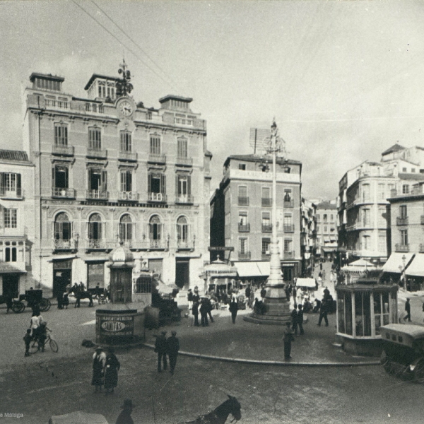 Plaza de la Constitución. Año 1930