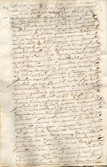 Libro Provisiones vol.29,fol.141v Título de Procurador Miguel Pizarro año 1745