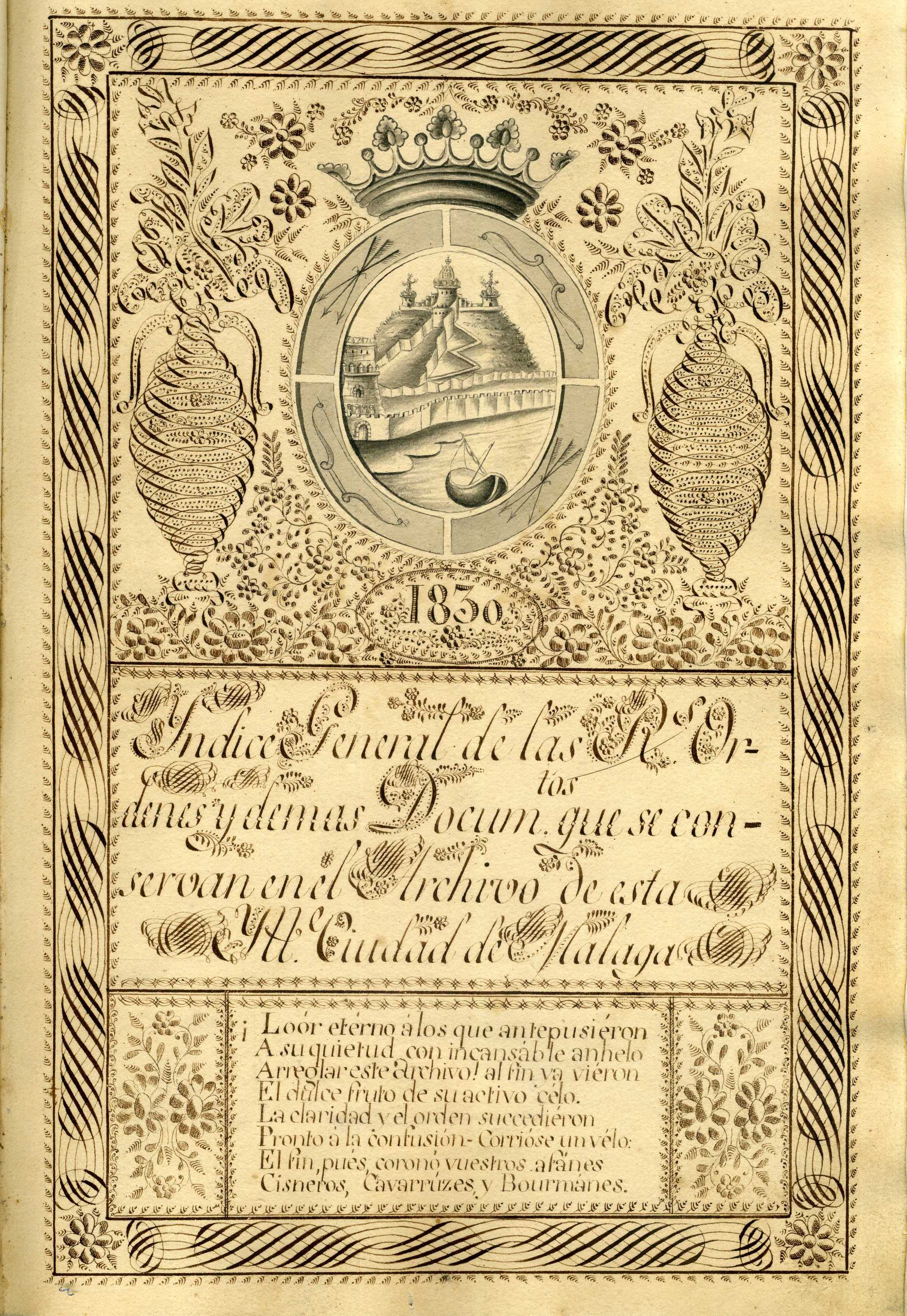 Índice Coleccion Originales II (1830)