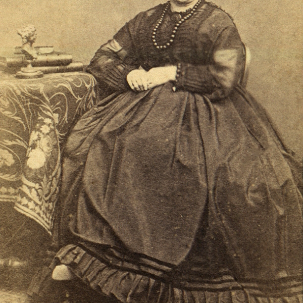 Retrato Jorgina Lorin Oyarzabal. 1860