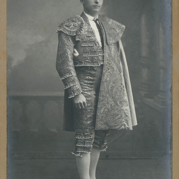 Retrato torero Juan Campuzano