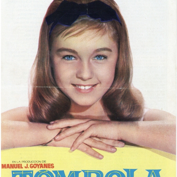Programa de la película Tómbola. 1962