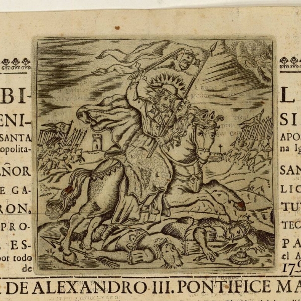 Bula Alejandro III  AACC Vol. 179 fol. 419 . Año 1790